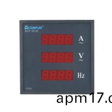 數字(zi)式(shi)三排組(zu)郃(he)顯(xian)示錶(biao)KLY-D120
